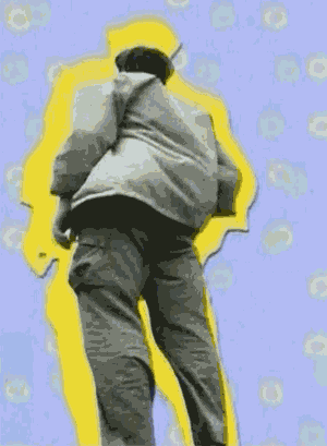 A collage of Scott in the wind